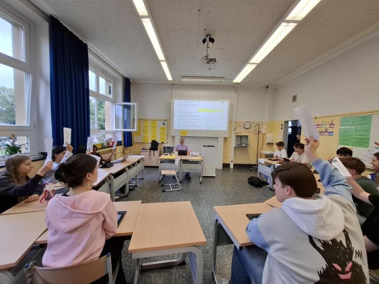 9 - Die Abstimmung zu einem Absatz